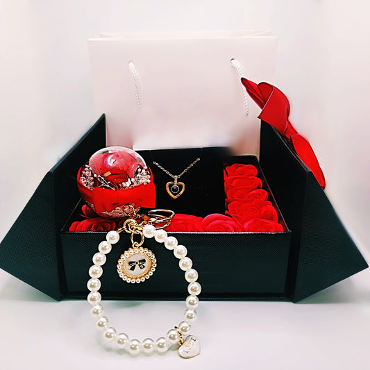 Steal My Heart 100 Languages Necklace & Gift Set